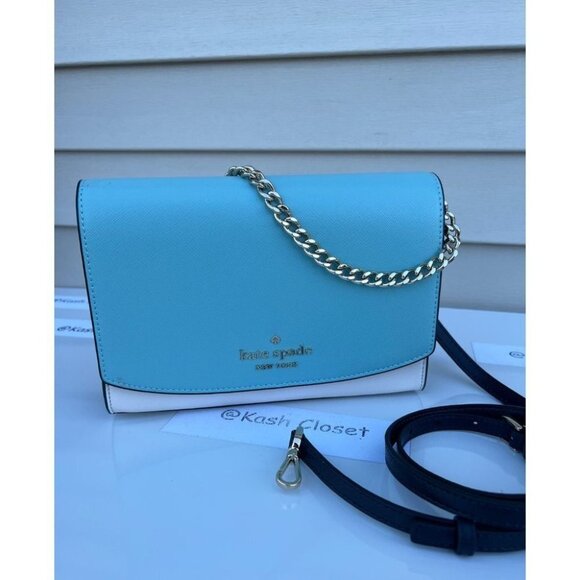 Kate Spade Carson Crossbody Purse Convertible Shoulder Bag Poolside - Picture 1 of 12
